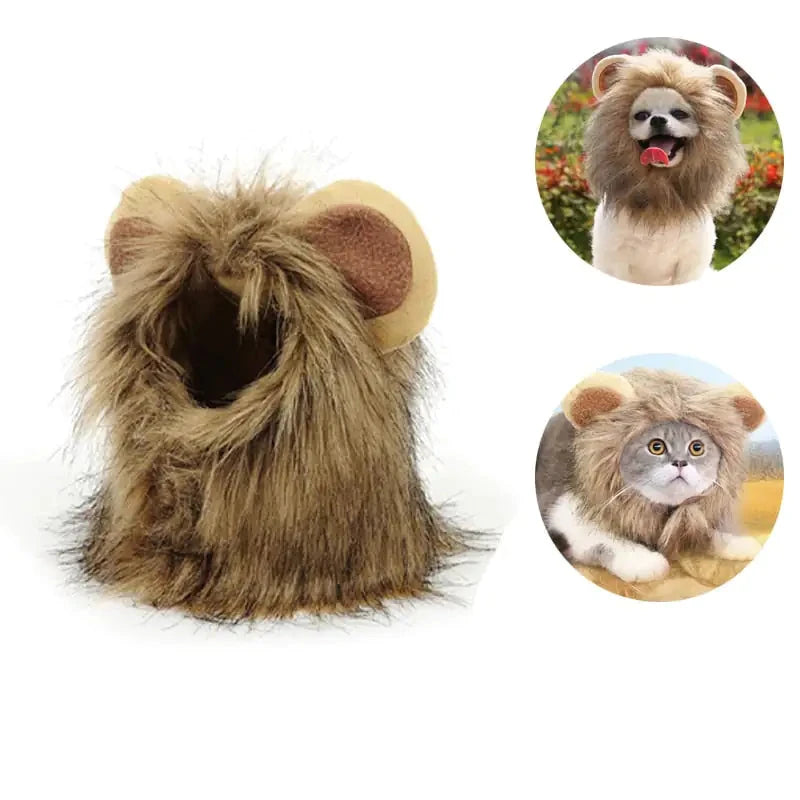 Lion's Mane Cat Wig